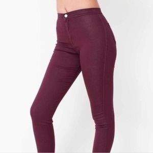 American apparel easy jeans